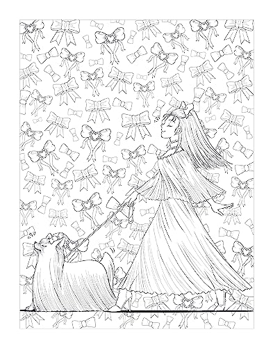The Manga Artist'S Coloring Book: Girls!: Fun Female Characters To Color,Used