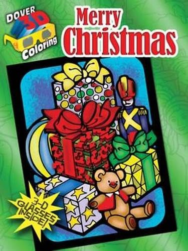 3D Coloring Bookmerry Christmas (Dover 3D Coloring Book)