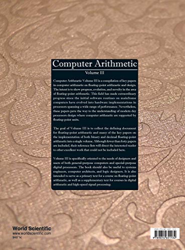 COMPUTER ARITHMETIC VOLUME III,Used