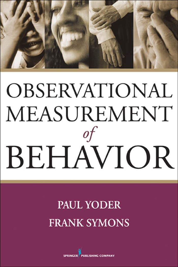 Observational Measurement of Behavior,Used