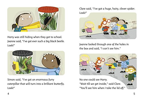 Harry the Clever Spider at School: Band 07/Turquoise (Collins Big Cat),Used