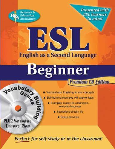 Esl Beginner With Vocab Builder & Vocab Enhancer W/Cdrom (English As A Second Language Series),New
