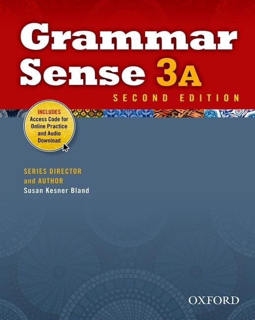 Grammar Sense 3A Student Book With Online Practice Access Code Card,New