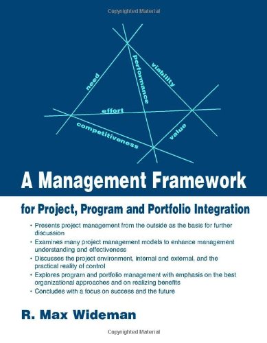A Management Framework For Project, Program And Portfolio Integration,Used