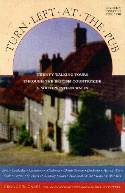 Turn Left At The Pub: 22 Walking Tours Through The British Countryside,Used
