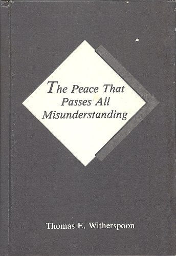 Peace That Passes All Misunderstanding,Used