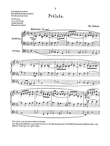 Seven Pieces for the Organ (Kalmus Edition),Used