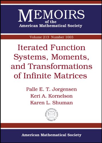 Iterated Function Systems, Moments, and Transformations of Infinite Matrices (Memoirs of the American Mathematical Society, Sept,Used