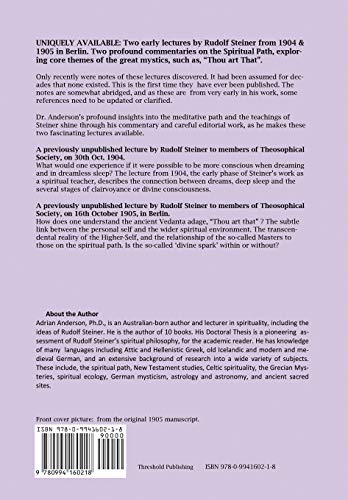 Two Gems from Rudolf Steiner,Used