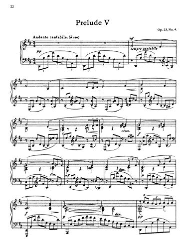 Rachmaninoff / Preludes Opus 3 No. 2, Opus 23, Opus 32 Complete(Vol.1)),Used