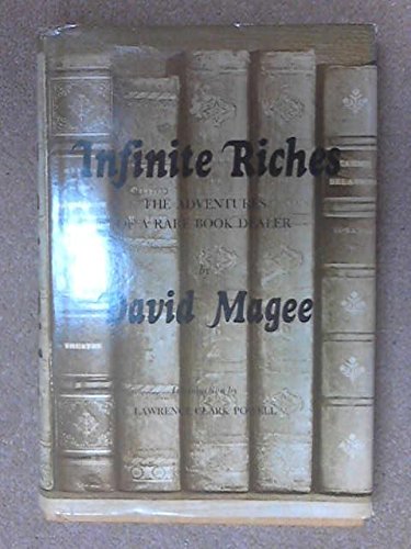 Infinite Riches: The Adventures of a Rare Book Dealer,Used
