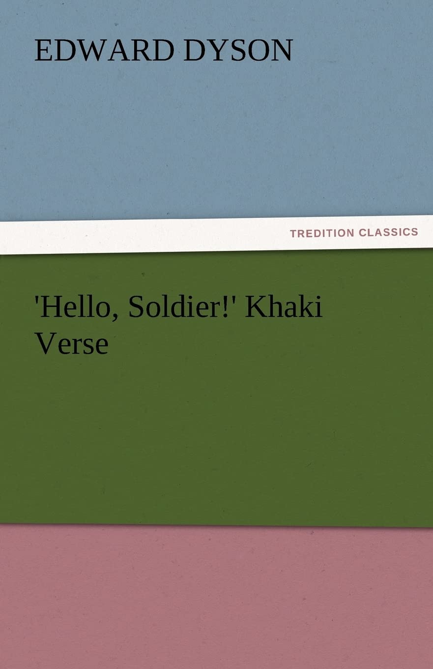 'Hello, Soldier!' Khaki Verse,Used