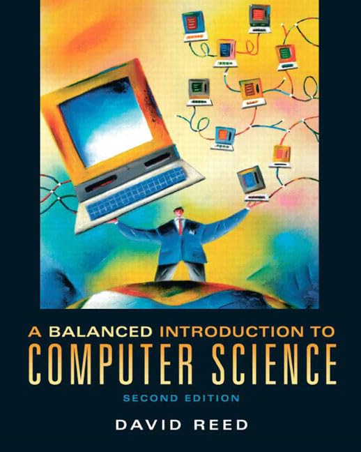 A Balanced Introduction to Computer Science,Used
