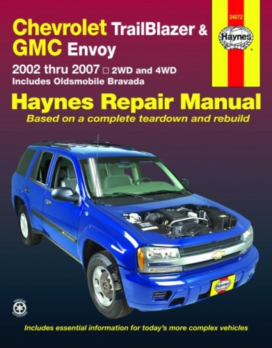 Chevrolet Trailblazer GMC Envoy & Oldsmobile Bravada Automotive Repair Manual,Used