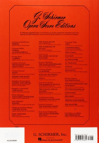 Rigoletto Opera in Four Acts : Vocal Score,Used