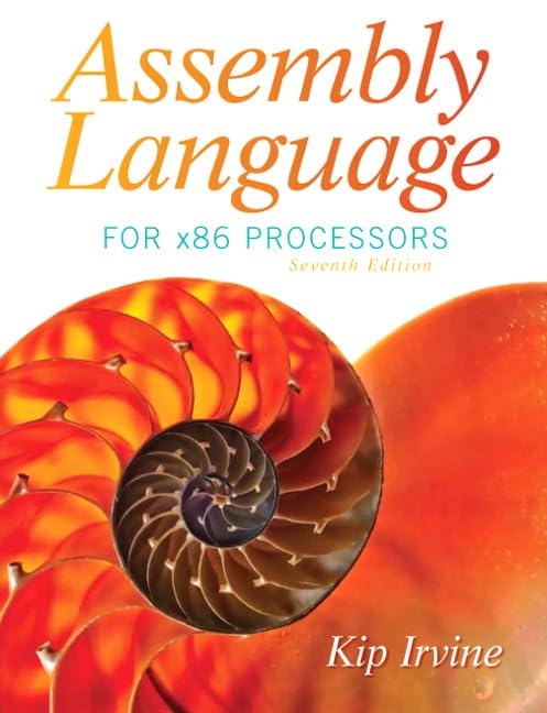 Assembly Language For X86 Processors