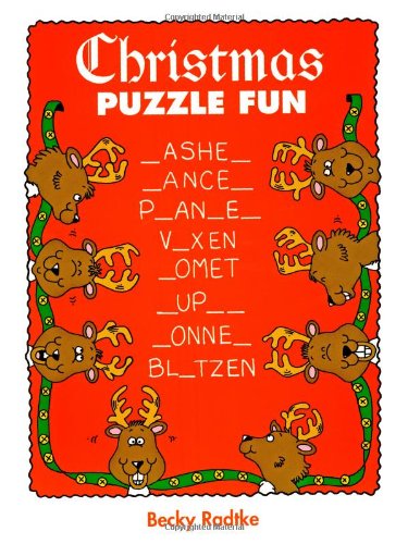 Christmas Puzzle Fun (Dover Children's Activity Books),Used