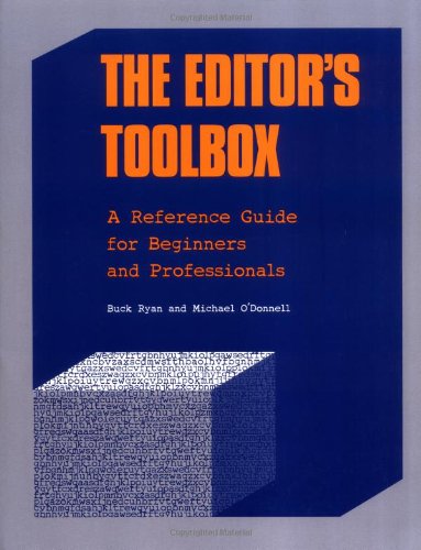 The Editor'S Toolbox,Used