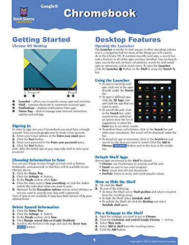 Google Chromebook Quick Source Reference Guide-new