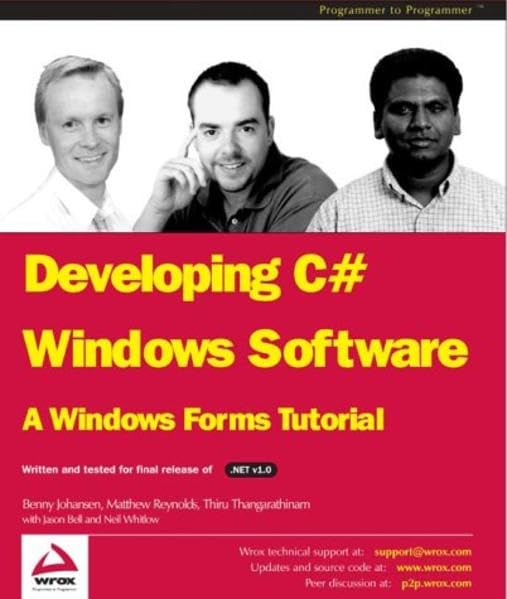 Developing C# Windows Software: A Windows Forms Tutorial,Used