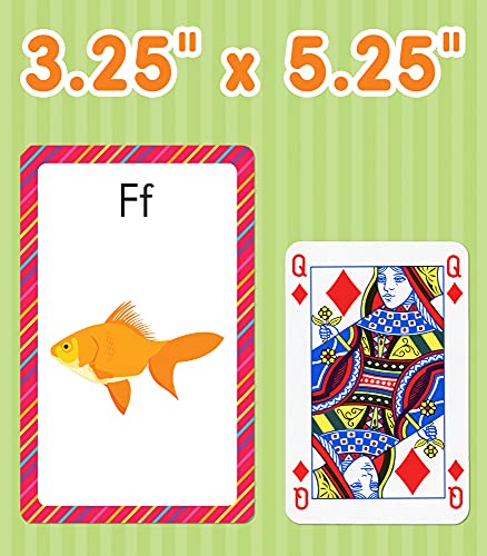 Carson Dellosa Phonics Flash Cards for Kids Ages 48, Sound Recognition Skills With Vowels, Consonants and Common Blends for Pre,Used