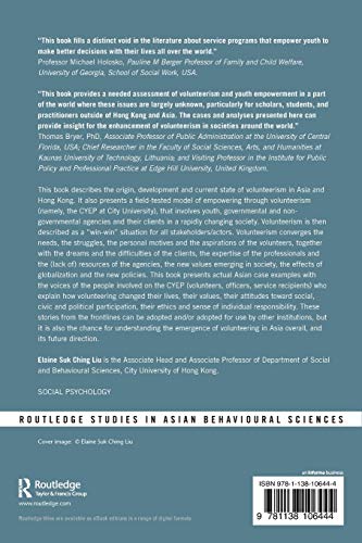 Empowering Asian Youth through Volunteering: Examples of Theory into Practice (Routledge Studies in Asian Behavioural Sciences),Used