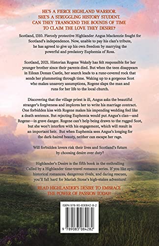 Highlander's Desire: A Scottish Historical Time Travel Romance (Called by a Highlander),Used