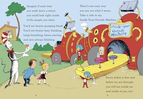 Inside Your Outside! All About The Human Body (The Cat In The Hat'S Learning Library),Used