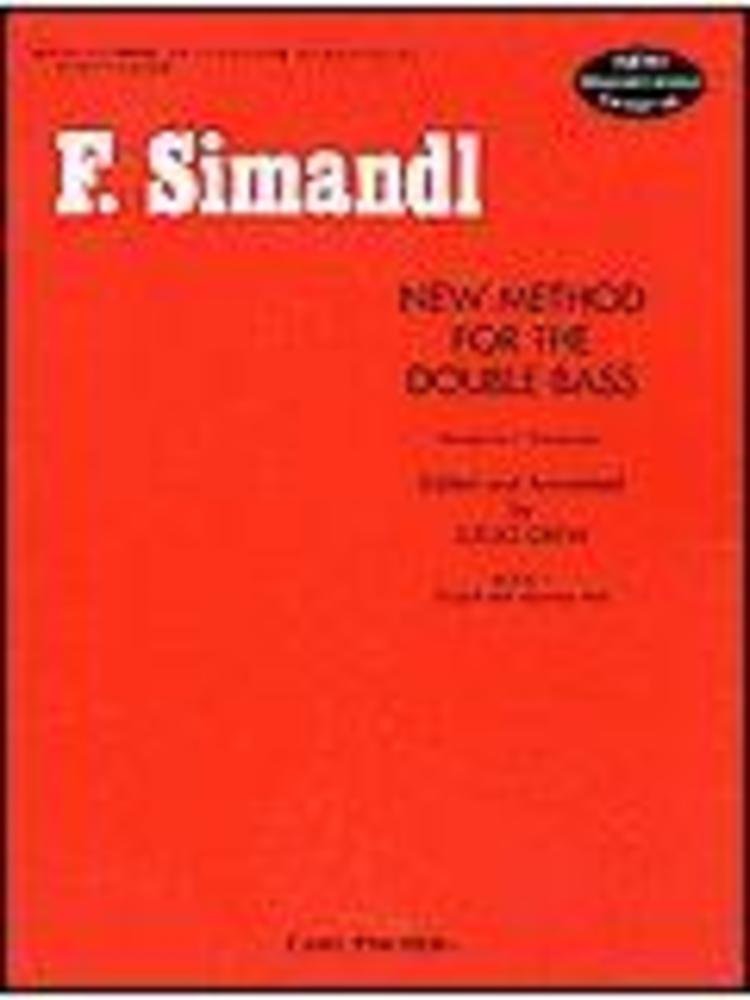 O492  New Method for the Double Bass (English and Japanese Text)  Book 1  Simandl (English and Japanese Edition),New