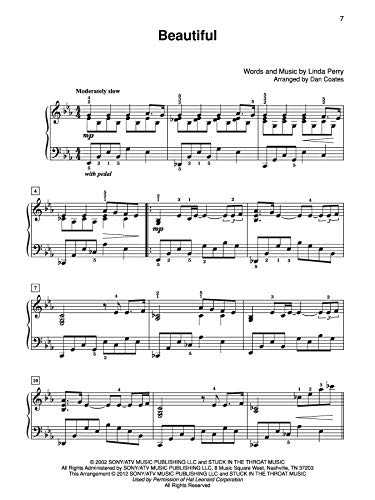 Dan Coates Popular Piano Library Beautiful Ballads,Used