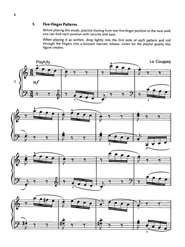 Piano Etudes Book 2: for the Development of Musical Fingers (Frances Clark Library for Piano Students),Used