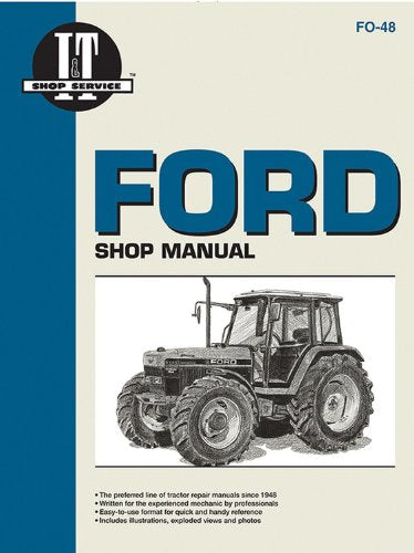 Ford Shop Manual Models5640 6640 7740 7840+ (F048),Used