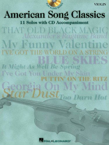 American Song Classics: 11 Solos with CD Accompaniment (Violin),Used