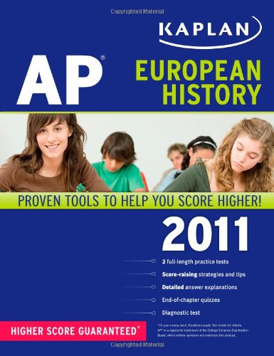 Kaplan AP European History 2011,Used