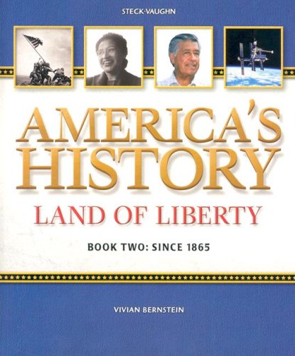 America's History Land of Liberty, Book 2, Since 1865, Student Reader,Used