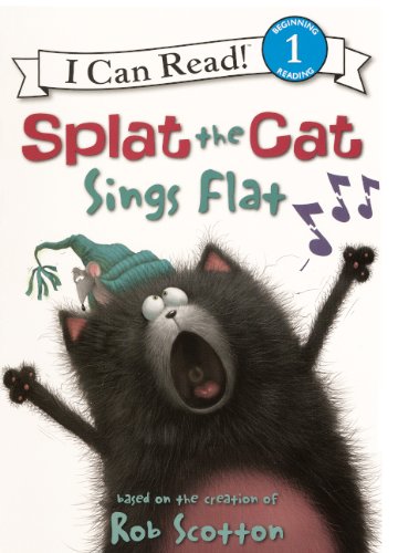 Splat The Cat Sings Flat (Splat the Cat: I Can Read, Level 1),Used