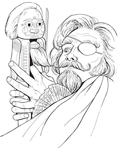 Nutcracker Ballet Coloring Book (Dover Christmas Coloring Books),Used