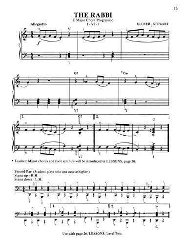David Carr Glover Method for Piano Performance: Level 2,Used