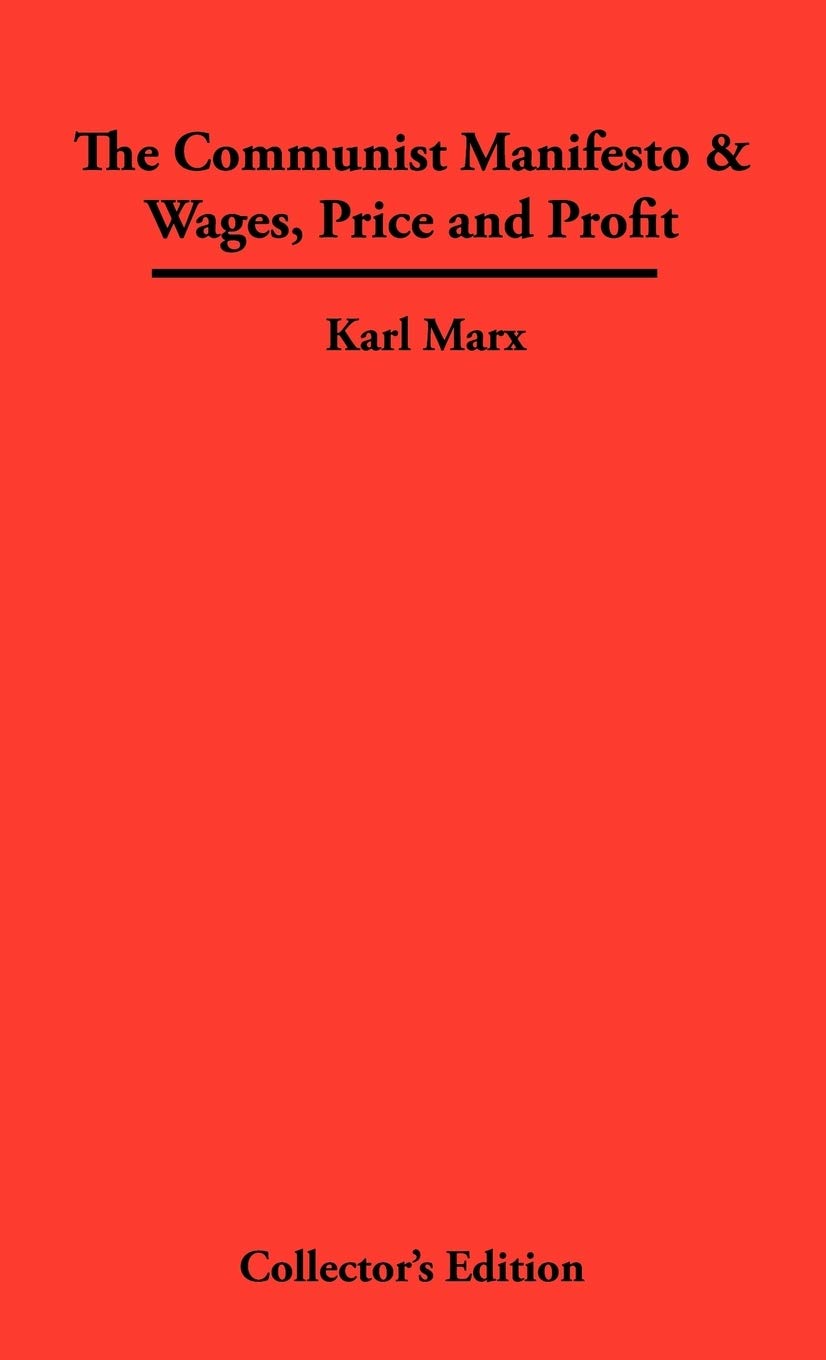 The Communist Manifesto & Wages, Price And Profit,Used