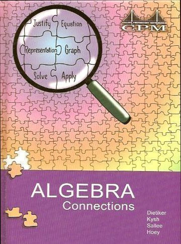 Algebra Connections, Version 3.0,Used
