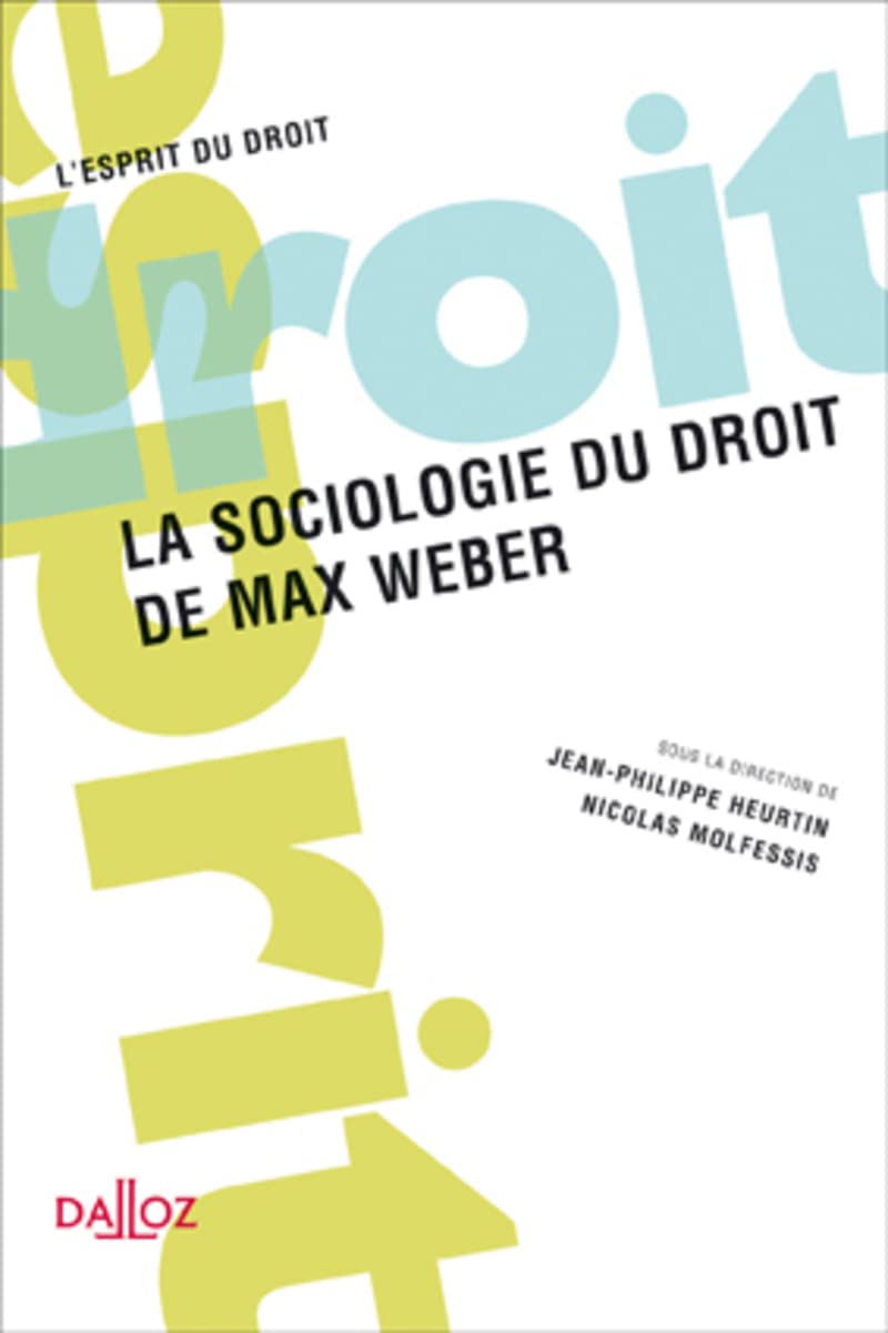 La sociologie du droit de Max Weber,Used