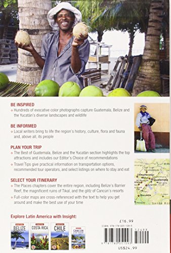 Insight Guides Guatemala, Belize and The Yucatn,Used