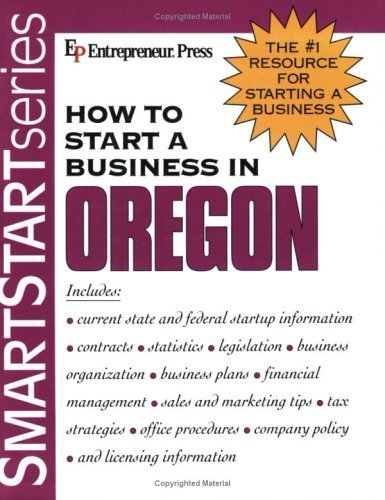 How to Start a Business in Oregon (Smartstart Series),Used