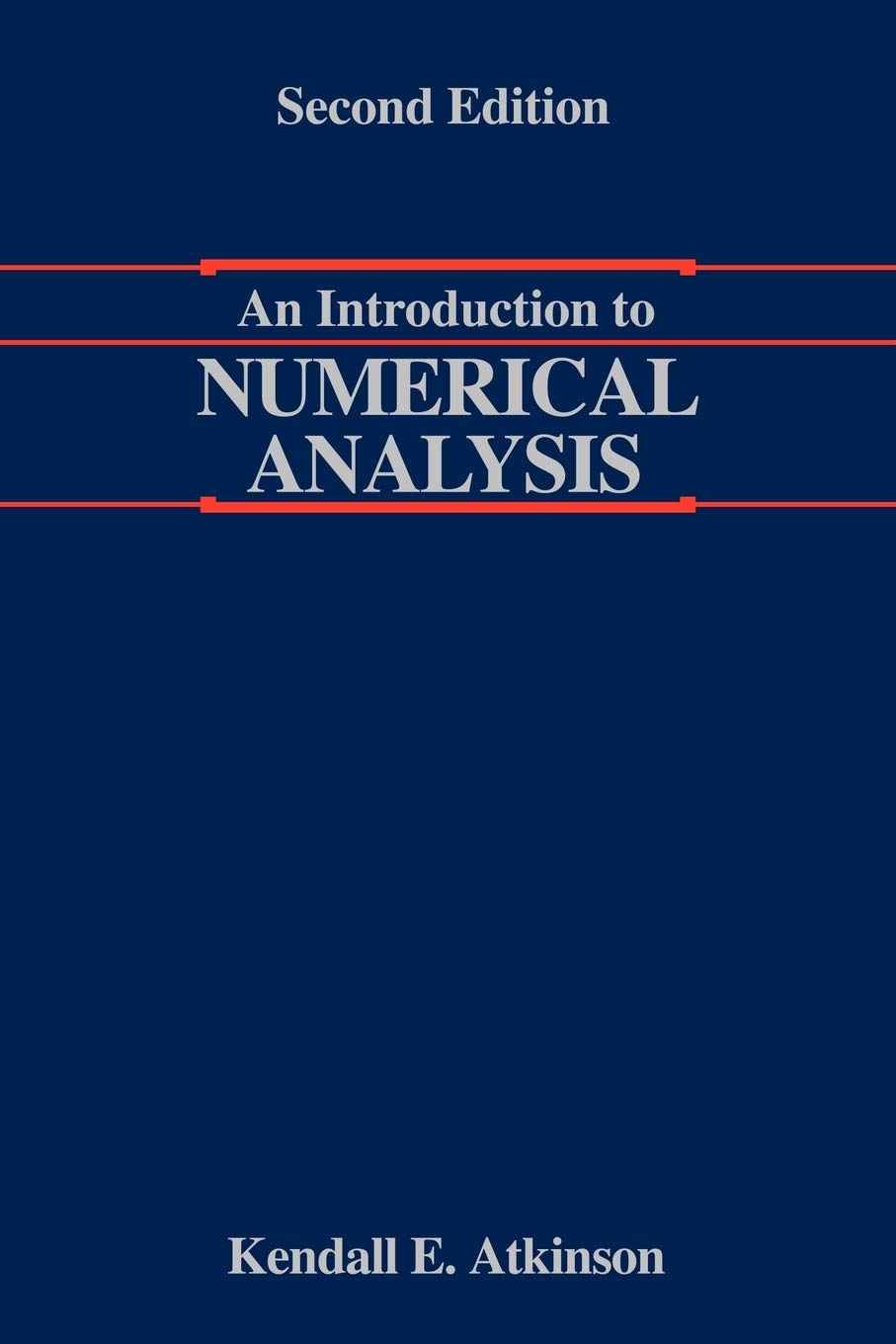 An Introduction To Numerical Analysis,New
