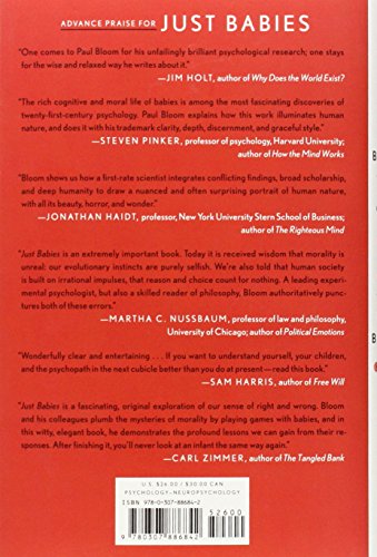 Just Babies: The Origins of Good and Evil,Used