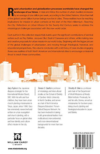 Reaching the City: Reflections on Urban Mission for the TwentyFirst Century (Evangelical Missiological Society Series, No. 20),Used