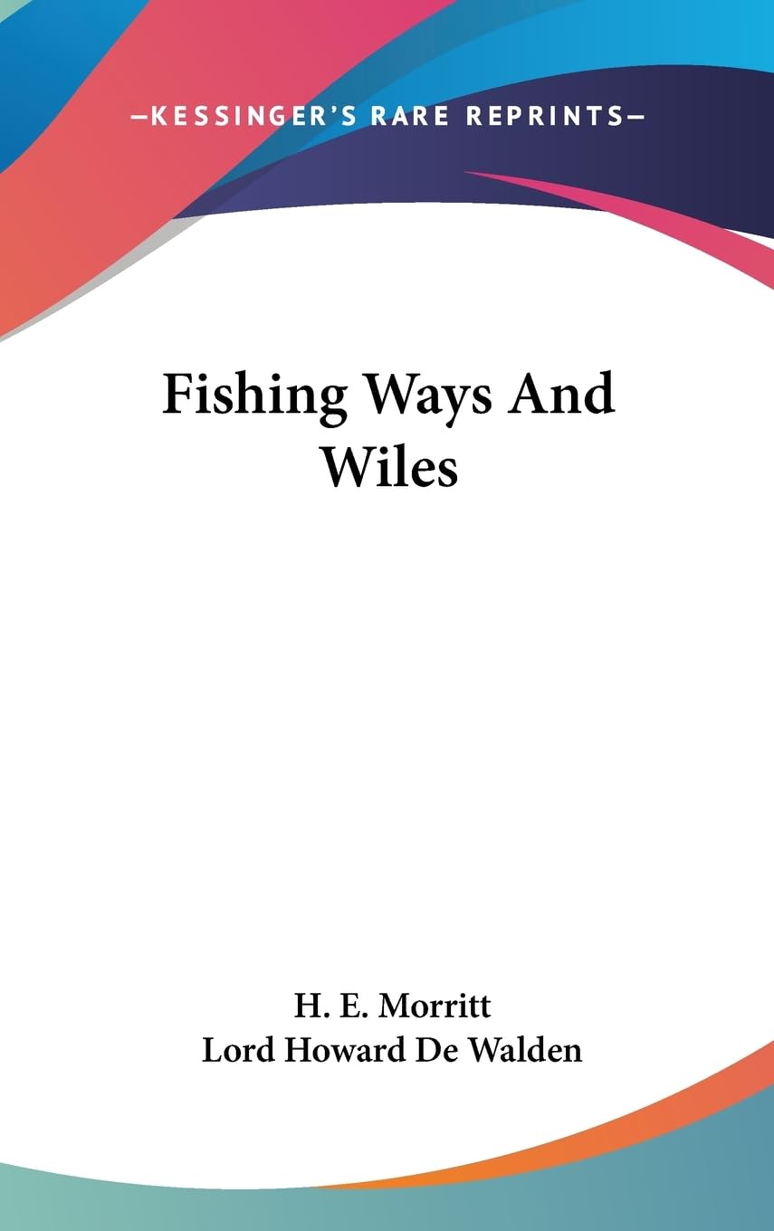 Fishing Ways And Wiles,New