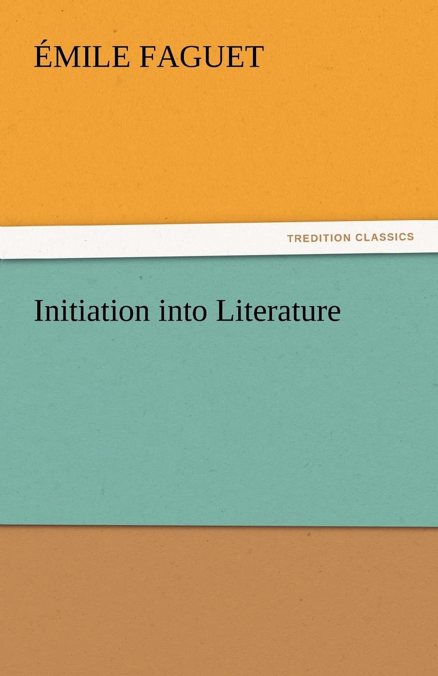 Initiation Into Literature,Used