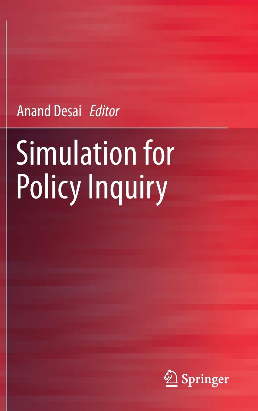 Simulation For Policy Inquiry,Used