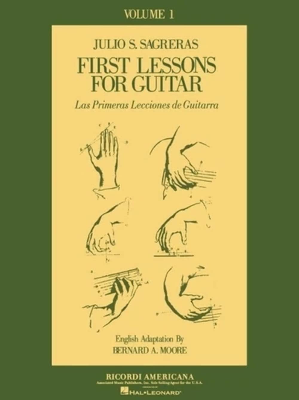 First Lessons for Guitar, Vol. 1 (Las Primeras Lecciones de Guitarra),New